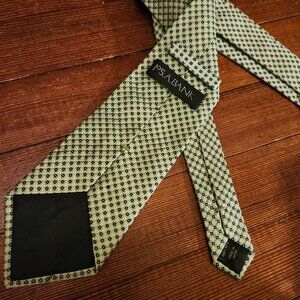 Jos. A. Bank green patterned tie